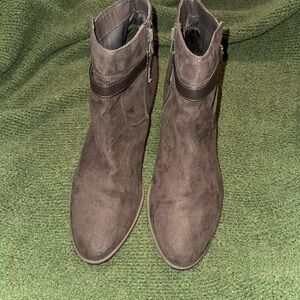 Suede Brown Unisa Ankle Boots